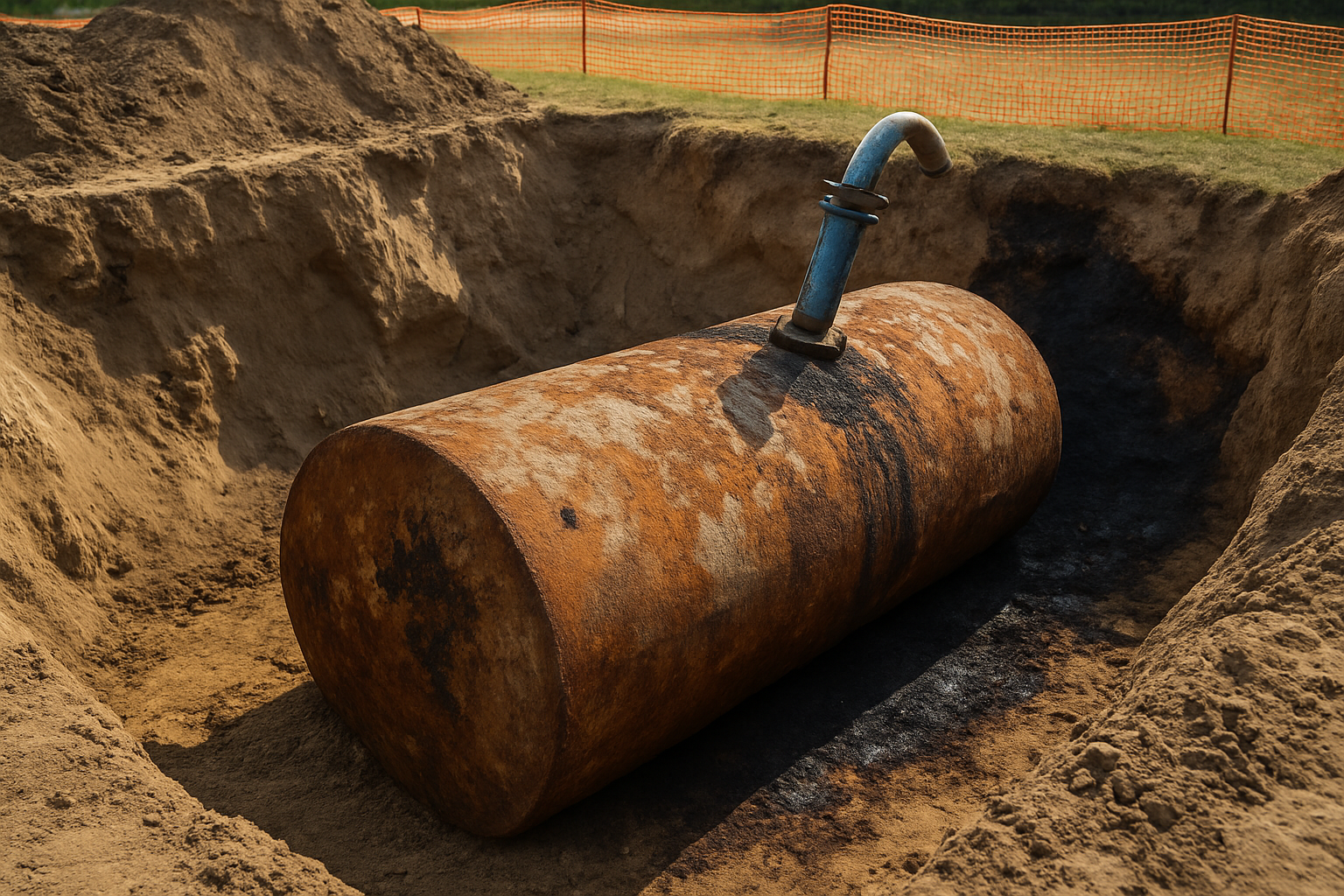 Learn the risks, environmental impacts, legal liabilities, and step-by-step remediation for abandoned underground fuel tanks in this comprehensive guide.